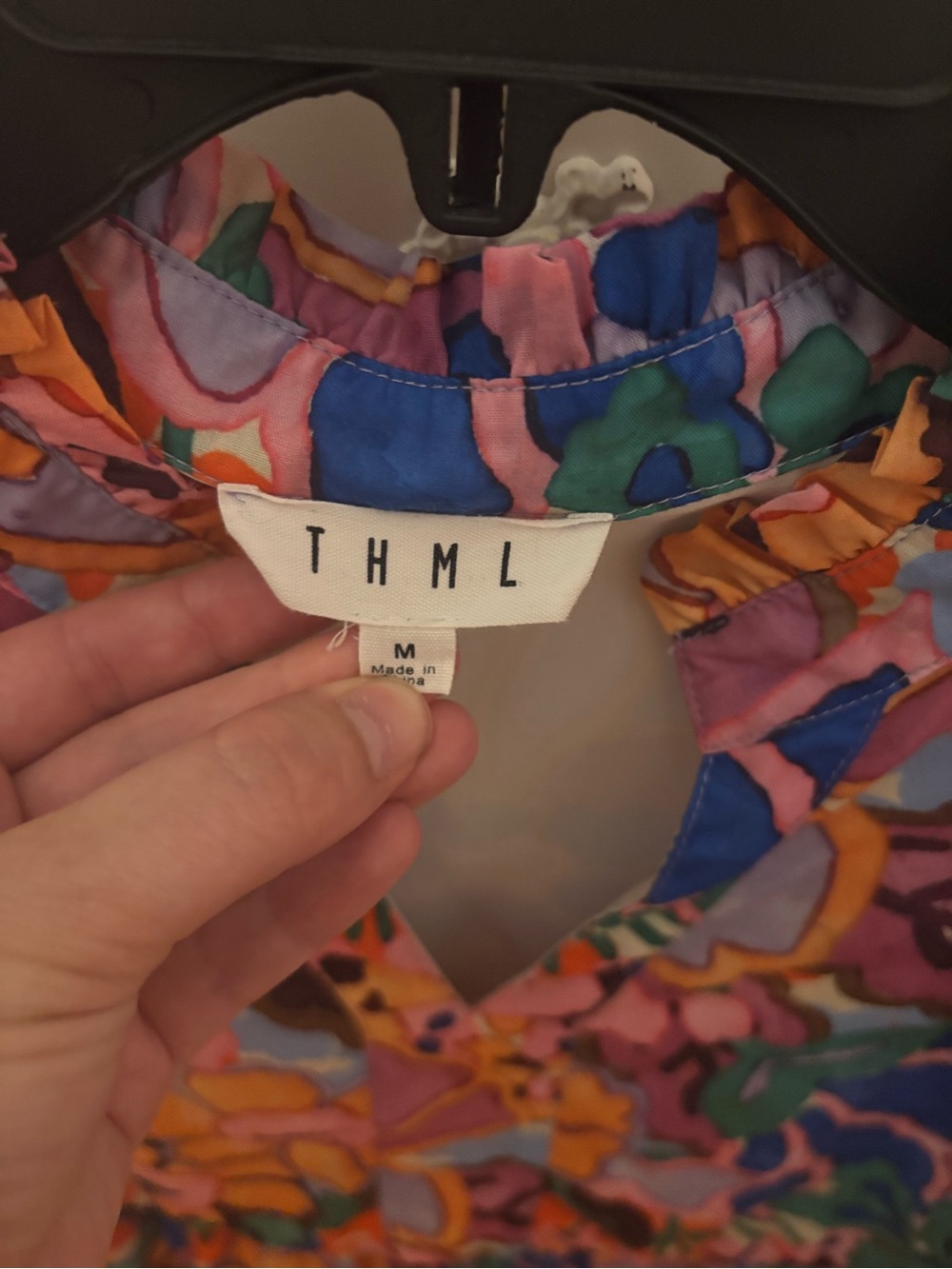 THML Multicolor Floral Print Mini Dress - Picture 2 of 3